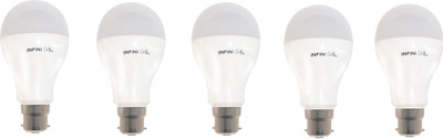 

Infini 15 W Standard B22 LED Bulb(White, Pack of 5)