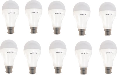 

Infini 15 W Standard B22 LED Bulb(White, Pack of 10)