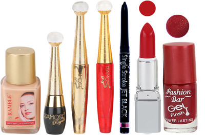 Ramble Women Fashion Makeup Combo(Set of 7)