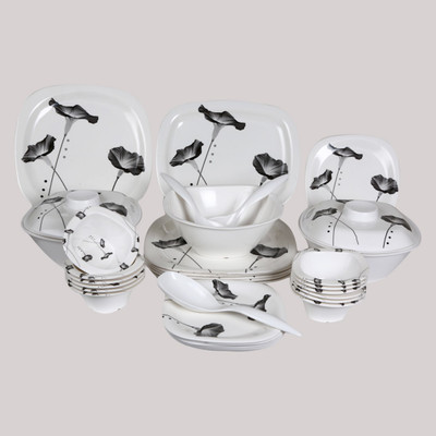 

Eagleware Floral Melamine Pack of 33 Dinner Set(Melamine)