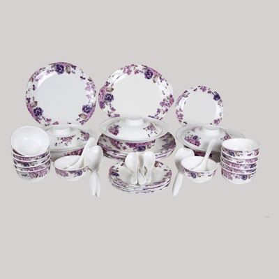 

Eagleware Tulip Melamine Pack of 40 Dinner Set(Melamine)
