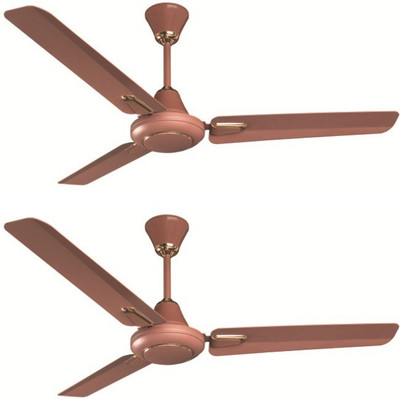 

Crompton Caliber Brn Pack of 2 3 Blade Ceiling Fan(Brown, Pack of 2)