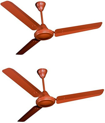 

Crompton High Speed Plus Brn Pack of 2 3 Blade Ceiling Fan(Brown, Pack of 2)