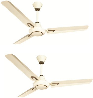 

Crompton Caliber Ivy Pack of 2 3 Blade Ceiling Fan(Ivory, Pack of 2)