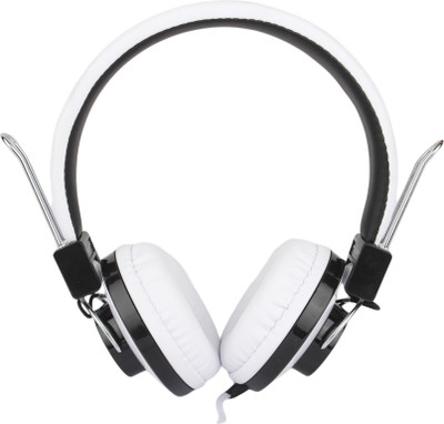 

Kemtech Sonilex 1006hp Stereo Dynamic Wired Headphones(White, Over the Ear)