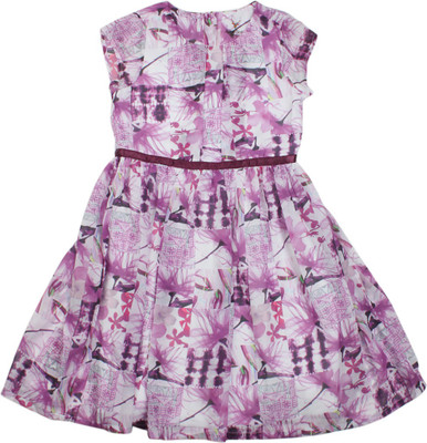

Allen Solly Junior Girls Casual Dress(Purple, Sleeveless