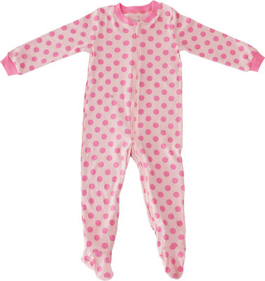

Indirang Romper For Girls Printed Cotton(Pink, Pack of 1