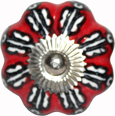 

Inner Craft Inner Craft Ceramic Knobs Ceramic Cabinet/Draw Knob(Red Pack of 1)