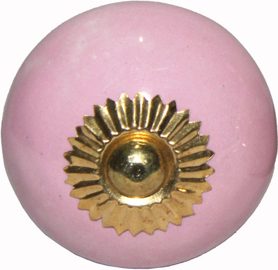 

Inner Craft Inner Craft Ceramic Knobs Ceramic Cabinet/Draw Knob(Pink Pack of 1)