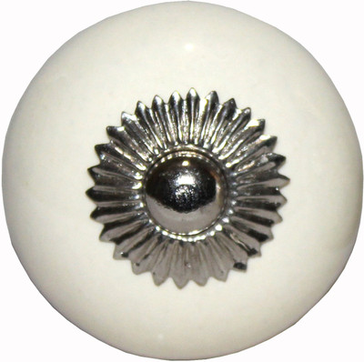 

Inner Craft Inner Craft Ceramic Knobs Ceramic Cabinet/Draw Knob(White Pack of 1)