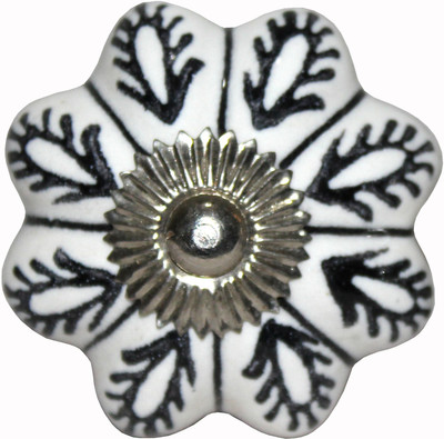 

Inner Craft Inner Craft Ceramic Knobs Ceramic Cabinet/Draw Knob(White Pack of 1)