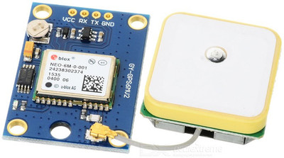 

LogicInside Ublox NEO-6M GPS Module - with Ceramic Antenna(Blue, White)