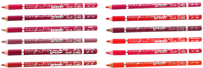 

Color Fever Wine Color Lip Liner Pencil 189(Multicolor)