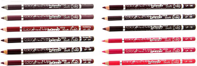 

Color Fever Coffee Color Lip Liner Pencil 51(Multicolor)