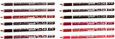 

Color Fever Wine Color Lip Liner Pencil 111(Multicolor)