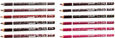 

Color Fever Red Color Lip Liner Pencil 72(Multicolor)