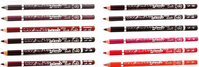 

Color Fever Coffee Color Lip Liner Pencil 131(Multicolor)