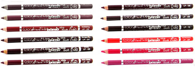 

Color Fever Red Color Lip Liner Pencil 152(Multicolor)