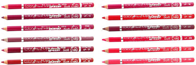 

Color Fever Red Color Lip Liner Pencil 190(Multicolor)