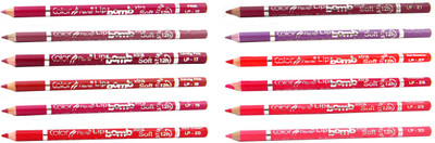 

Color Fever Magenta Color Lip Liner Pencil 206(Multicolor)