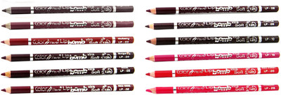 

Color Fever Wine Color Lip Liner Pencil 127(Multicolor)