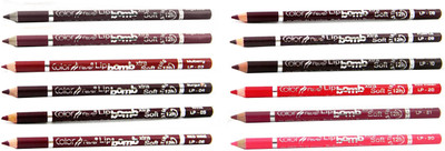 

Color Fever Red Color Lip Liner Pencil 136(Multicolor)