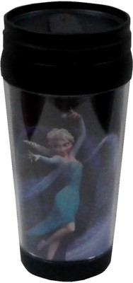 

Kids Mandi Coffee With Sipper Lid (Frozen) Plastic Mug(350 ml), Blue