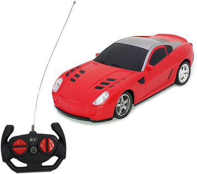 Smiles Creation 1:20 Scale High Speed Racer R/C Car Toy for Kids(Red)