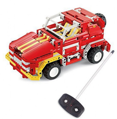 

NYRWANA Rc Building Block Red Color Rechargeable Car( 448pcs)(Red)