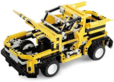

NYRWANA Rc Building Block Yellow Color Rechargeable Car( 448pcs)(Yellow)