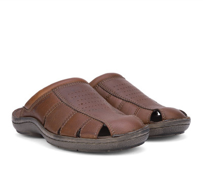 

Hush Puppies Men Brown Sports Sandals
