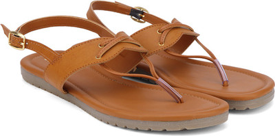 

Bata Women Tan Flats