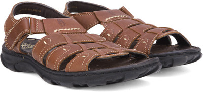 

Hush Puppies Men Brown Sports Sandals