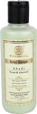 

Khadi Natural hair cleanser neem & aloevera(210 ml)
