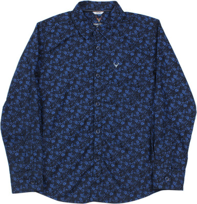 

Allen Solly Junior Boys Printed Casual Shirt, White