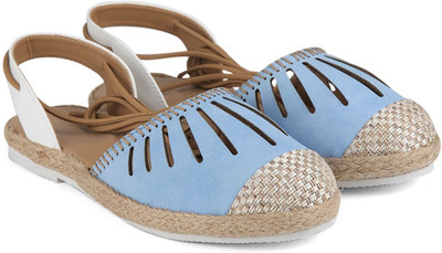 

Chemistry Patterened Espadrilles For Women(Blue, Tan