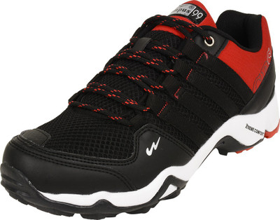 Campus TRIGGEER Running Shoes For Men(Black, Red