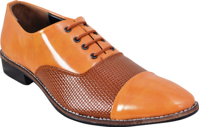 

Denill Party Wear For Men(Brown, Beige