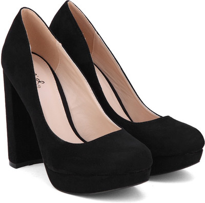 

QUPID Shoe For Women(Black, Bkps