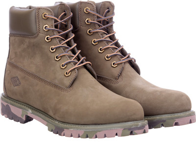 

Motocult Nubuck Leather Shoe Outdoors For Men(Brown