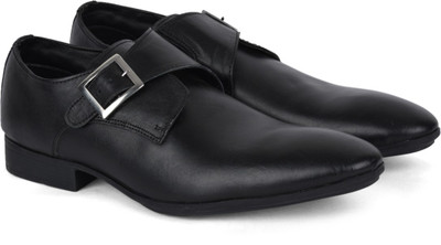 

Ziraffe MADRID Monk Strap For Men(Black
