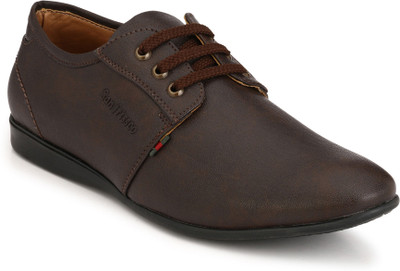 

San Frissco Corporate Casuals For Men(Brown
