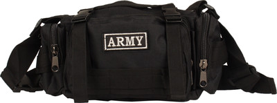 

NUAN Men & Women Casual Black Polyester Sling Bag