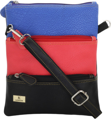 

K London Women Casual Multicolor Leatherette Sling Bag