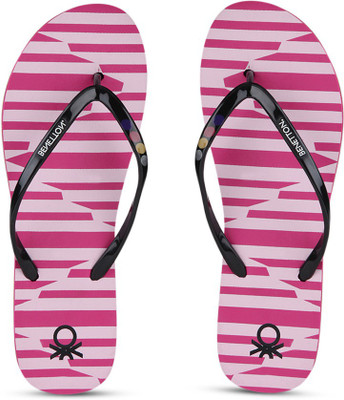 

United Colors of Benetton Flip Flops, Pink
