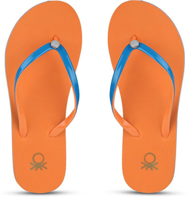 

United Colors of Benetton Flip Flops, Orange