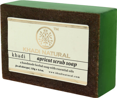 

Khadi Natural Apricot Scrub Soap(125 g)