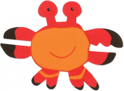 

SIZZIX Bigz Die - Crab A11152 animal Stencil(Pack of 1, crab)