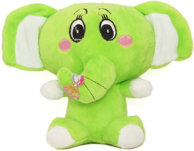 

Tickles Cute Green Baby Elephant - 14 cm(Green)