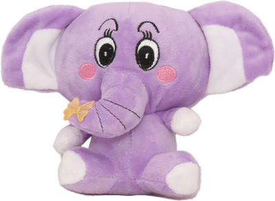 

Tickles Cute Purple Baby Elephant - 14 cm(Purple)